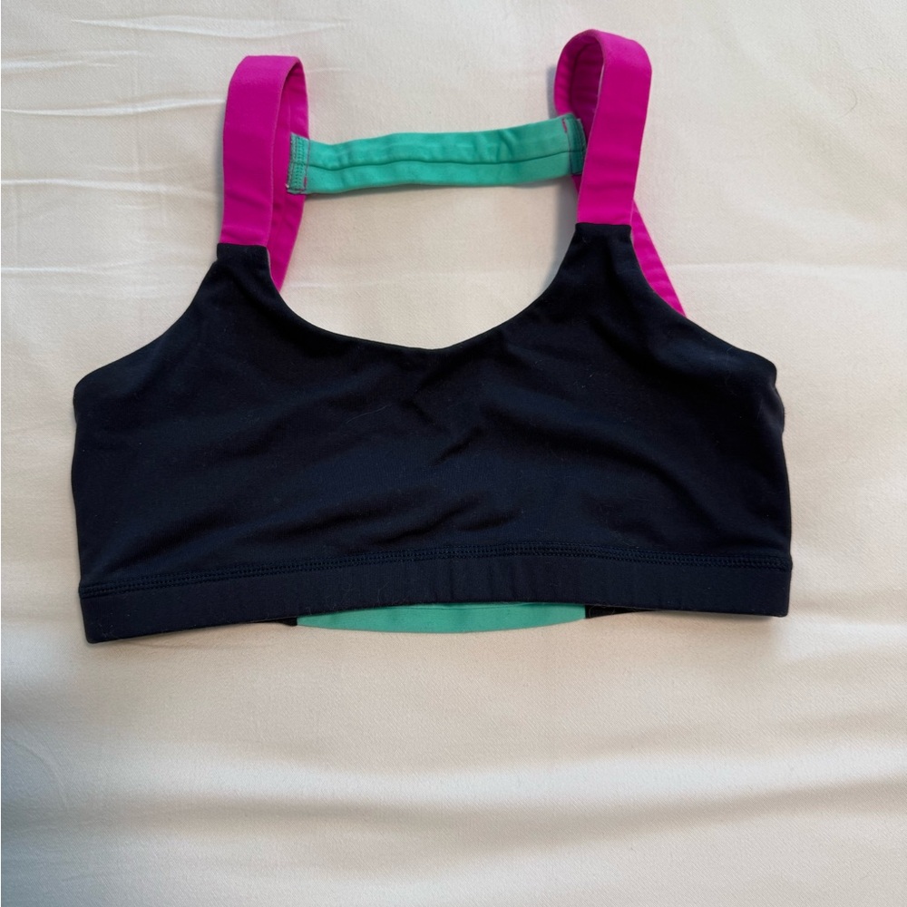 Born Primitive Black and Pink Sports Bra